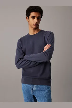 Calvin Klein Smooth Cotton Monogram Jumper