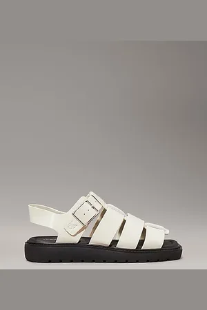 Calvin Klein Leather Fisherman Sandals