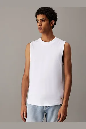 Calvin Klein Cotton Badge Tank Top