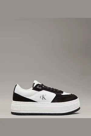 Calvin Klein Suede Platform Trainers