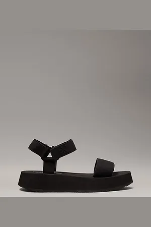 Calvin Klein Canvas Platform Sandals