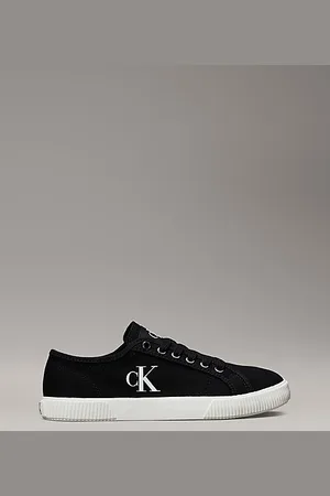 Calvin Klein Canvas Low Profile Trainers