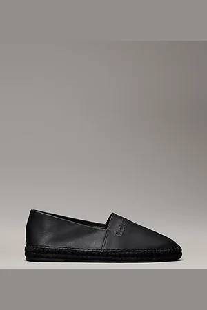 Calvin Klein Leather Espadrilles