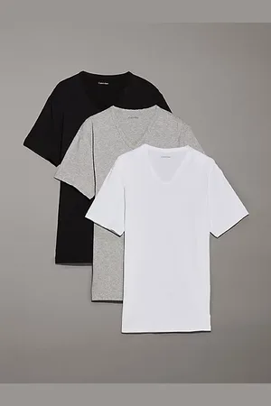 Calvin Klein 3 Pack V-Neck Lounge T-shirts