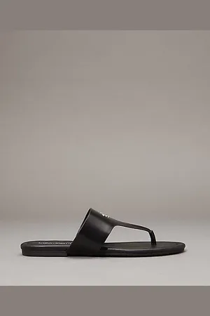 Calvin Klein Faux Leather Sandals