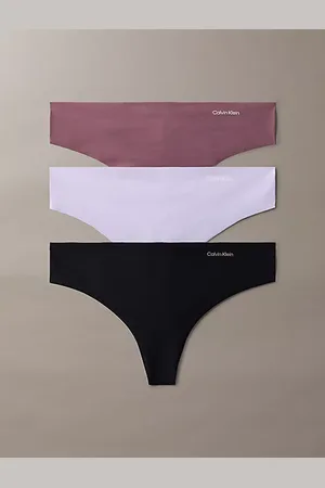 Calvin Klein 3 Pack Thongs - Invisibles