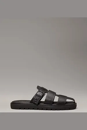 Calvin Klein Leather Fisherman Sandals