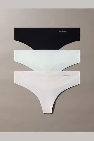 Calvin Klein 3 Pack Thongs - Invisibles