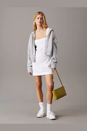 Calvin Klein Soft Cotton Linen Mini Dress