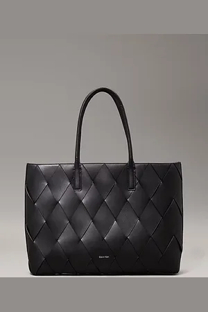 Calvin Klein Woven Tote Bag