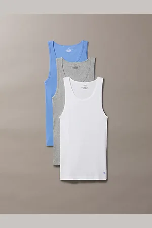 Calvin Klein 3 Pack Tank Tops - 100% Cotton