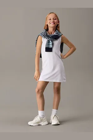 Calvin Klein Loose Sleeveless Polo Dress