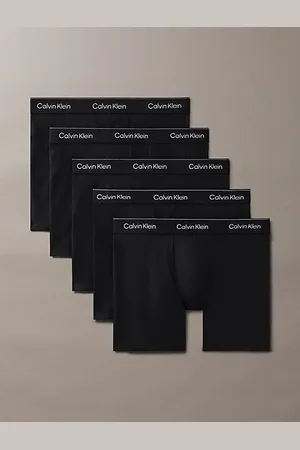 Calvin Klein 5 Pack Boxer Briefs - Icon Cotton Stretch