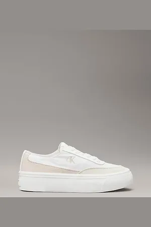 Calvin Klein Canvas Platform Trainers