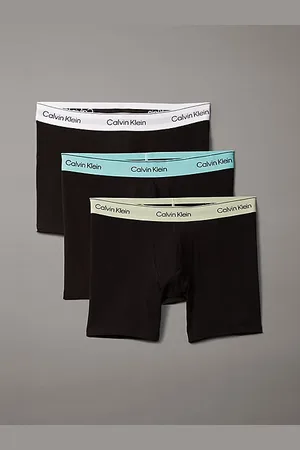 Calvin Klein 3 Pack Boxer Briefs - Icon Cotton Stretch