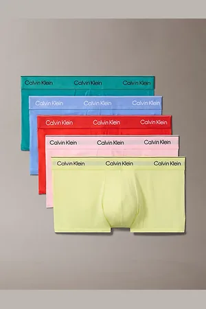 Calvin Klein 5 Pack Low Rise Trunks - Icon Pride