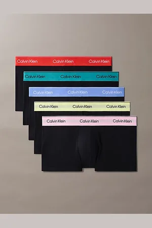 Calvin Klein 5 Pack Low Rise Trunks - Icon Pride