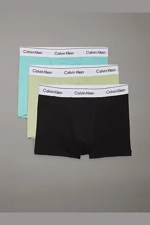Calvin Klein 3 Pack Relaxed Dart Trunks - Icon Cotton Stretch
