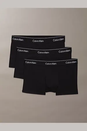 Calvin Klein 3 Pack Low Rise Trunks - Icon Cotton Stretch