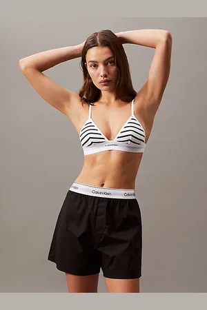 Calvin Klein Triangle Bra - Cotton Modal Rib