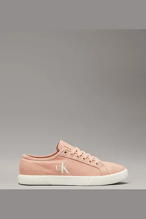 Calvin Klein Canvas Low Profile Trainers