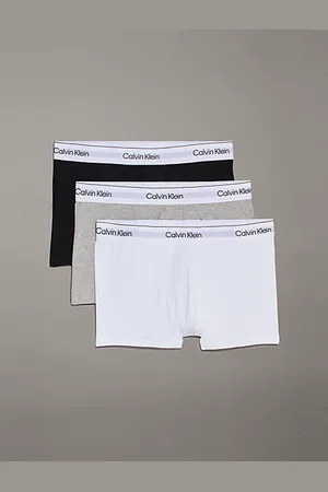 Calvin Klein 3 Pack Trunks - Icon Cotton Stretch