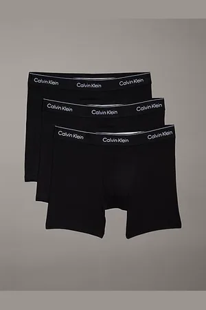 Calvin Klein 3 Pack Boxer Briefs - Icon Cotton Stretch
