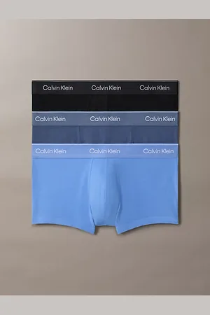 Calvin Klein 3 Pack Low Rise Trunks - Icon Cotton Stretch