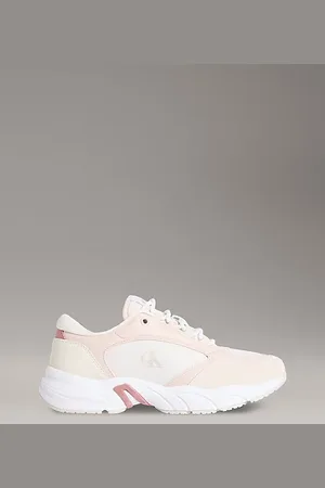 Calvin Klein Faux Leather Trainers