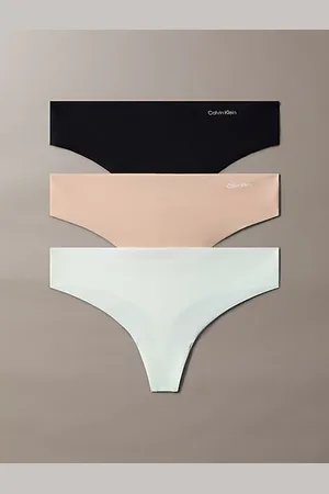 Calvin Klein 3 Pack Thongs - Invisibles