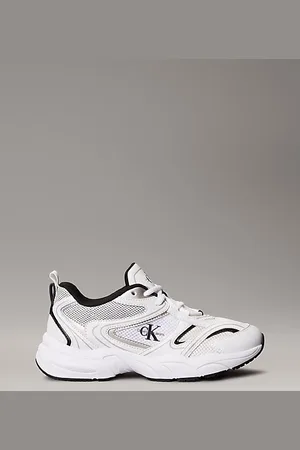 Calvin Klein Faux Leather Trainers