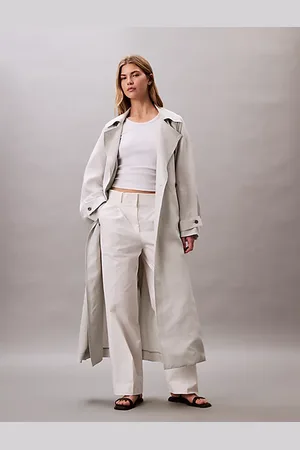 Calvin Klein Relaxed Cotton Twill Trousers