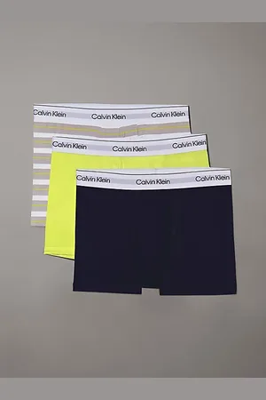 Calvin Klein 3 Pack Trunks - Icon Cotton Stretch