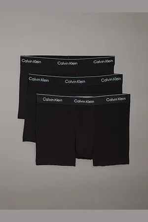 Calvin Klein 3 Pack Trunks - Icon Cotton Stretch