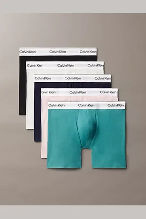 Calvin Klein 5 Pack Boxer Briefs - Icon Cotton Stretch