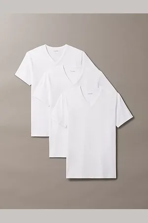 Calvin Klein 3 Pack V-Neck Lounge T-shirts