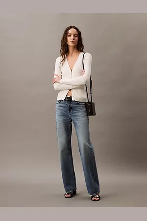 Calvin Klein Ribbed Slim Cardigan