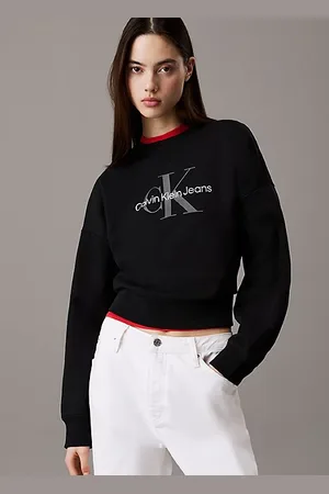 Calvin Klein Monogram Logo Relaxed Sweatshirt
