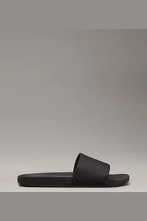 Calvin Klein Logo Jacquard Sliders