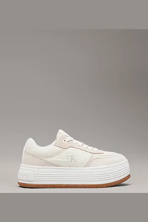 Calvin Klein Suede Platform Trainers