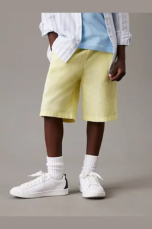 Calvin Klein Relaxed Linen Blend Shorts