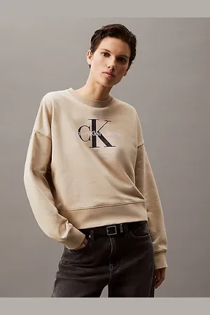 Calvin Klein Monogram Logo Relaxed Sweatshirt