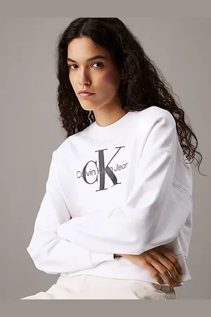 Calvin Klein Monogram Logo Relaxed Sweatshirt