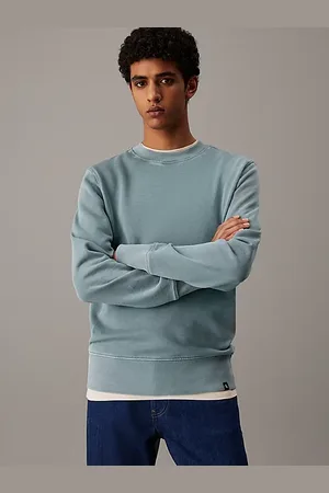 Calvin Klein Washed Cotton Terry Sweatshirt