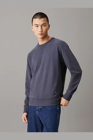 Calvin Klein Cotton Terry Badge Sweatshirt