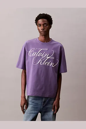Calvin Klein Relaxed Embroidered Graphic Tee