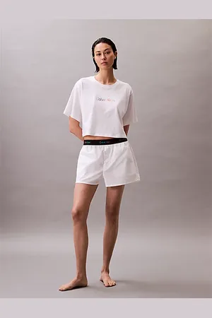 Calvin Klein Cotton Poplin Pyjama Shorts - Pride