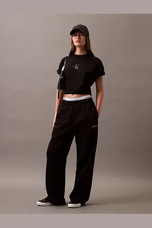 Calvin Klein Cropped Monogram T-shirt