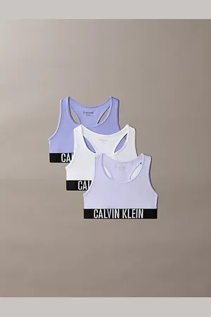 Calvin Klein 3 Pack Girls Bralettes - Intense Power