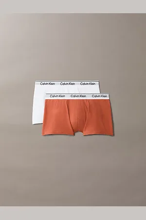 Calvin Klein 2 Pack Boys Trunks - Icon Cotton Stretch
